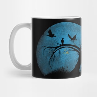 moon and willow Mug